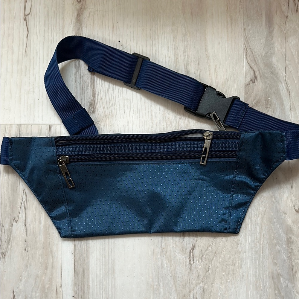 Navy Blue Belt Bag